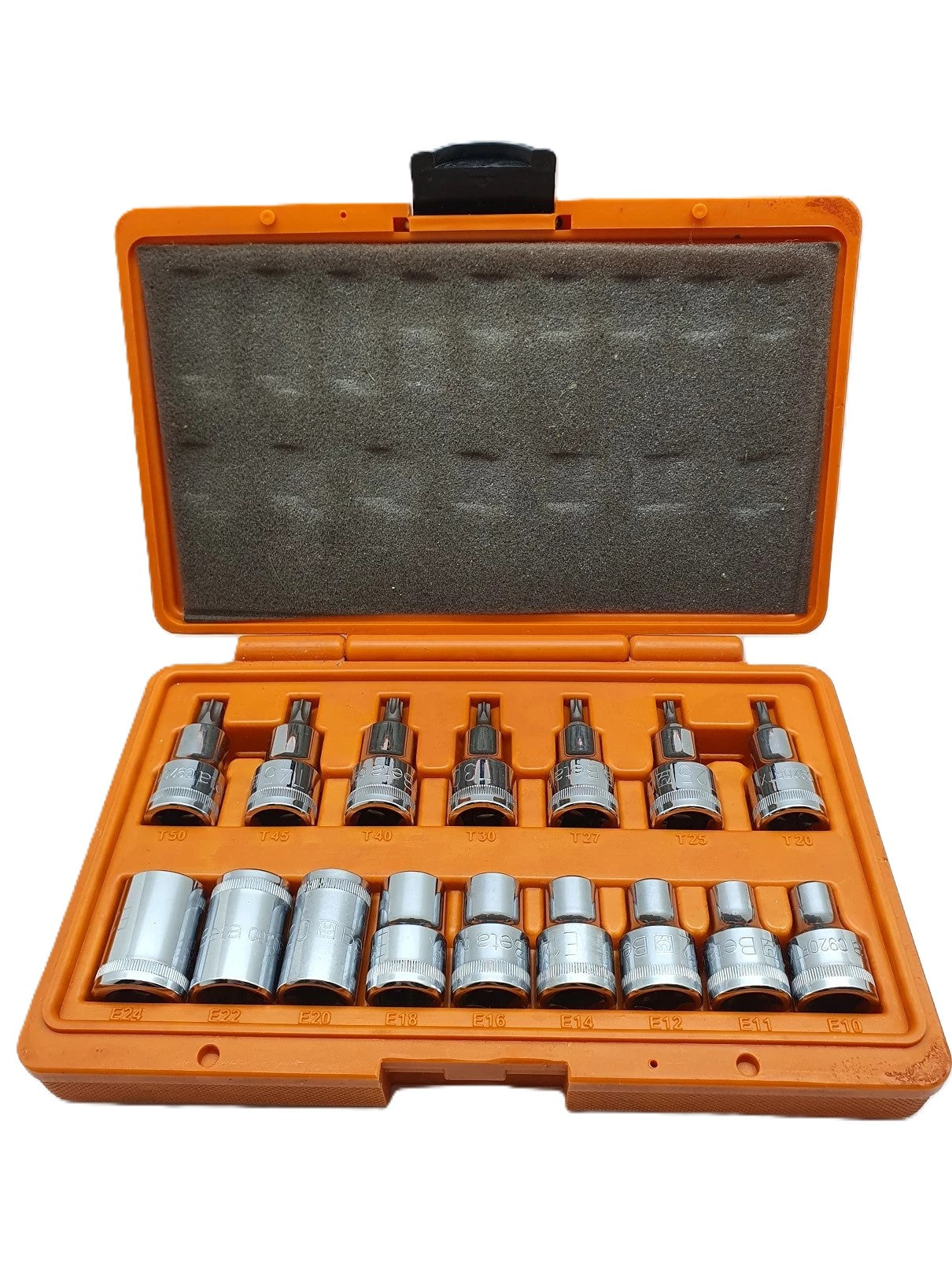 Zestaw narzędzi TORX 1/2" BETA EASY 16 szt. – końcówki, bit, grzechotka, zestaw  | 923FTX/C16