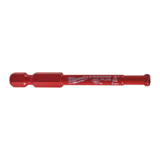 Wiertło diamentowe Diamond Max 5 mm 1/4" Hex do pracy na sucho i mokro | 4932498341