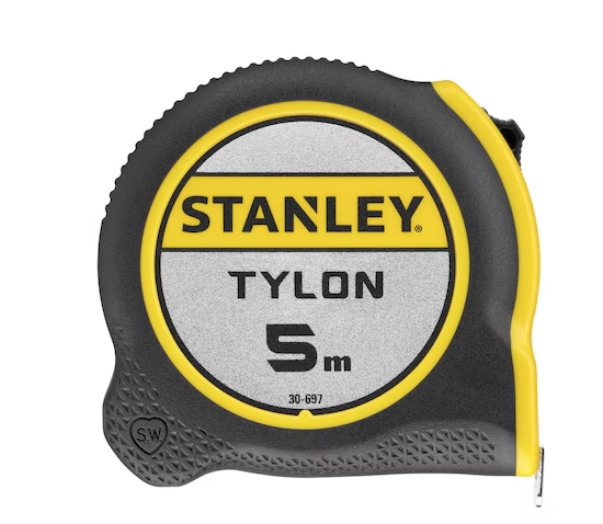 Miara ST Tylon 5 m x 19 mm z tworzywową obudową, trwała i wygodna do pomiarów| 0-30-697