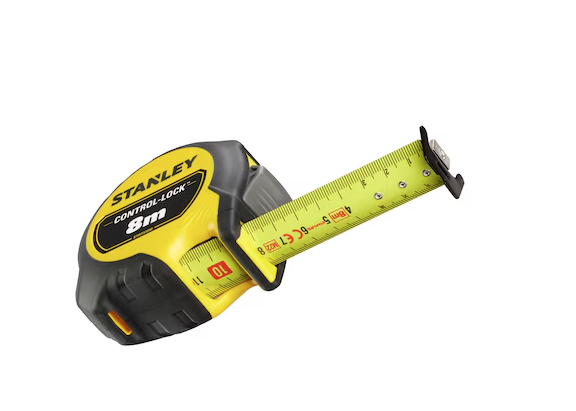 Miara CONTROL LOCK 8 m x 25 mm do precyzyjnych pomiarów, trwała i wygodna w użyciu | STHT37232-0