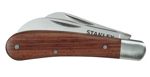 Nóż dla elektryków z podwójnym ostrzem do precyzyjnego cięcia przewodów i izolacji | STHT0-62687