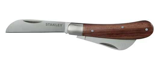 Nóż dla elektryków z podwójnym ostrzem do precyzyjnego cięcia przewodów i izolacji | STHT0-62687