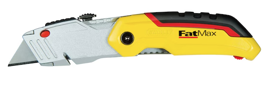 Nóż składany FatMax z chowanym ostrzem do precyzyjnego cięcia w domu i warsztacie | 0-10-825