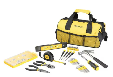 Zestaw narzędzi 38 sztuk w torbie do uniwersalnego użytku w domu i warsztacie | STMT0-74101