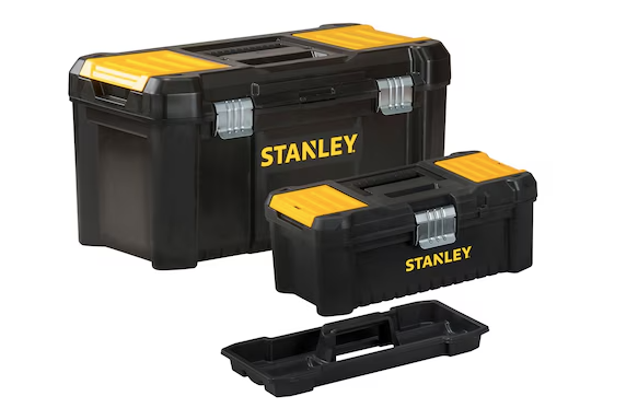 Zestaw 2 skrzyń narzędziowych ESSENTIAL 19" i 25" do przechowywania narzędzi w warsztacie | STST1-75772