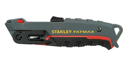 Nóż bezpieczny FatMax, solidny i ergonomiczny do cięcia kartonów i folii | 0-10-242