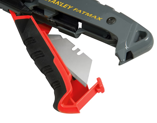 Nóż bezpieczny FatMax, solidny i ergonomiczny do cięcia kartonów i folii | 0-10-242