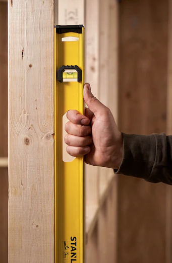 Poziomica I-BEAM 120 cm, lekka i wytrzymała, precyzyjna do pomiarów poziomu i pionu | 0-42-076