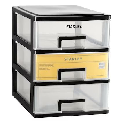 Szuflady ESSENTIAL S, kompaktowe i trwałe, idealne do przechowywania narzędzi i akcesoriów | STST40710-1