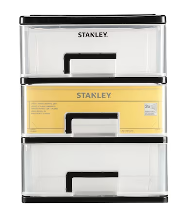 Szuflady ESSENTIAL S, kompaktowe i trwałe, idealne do przechowywania narzędzi i akcesoriów | STST40710-1