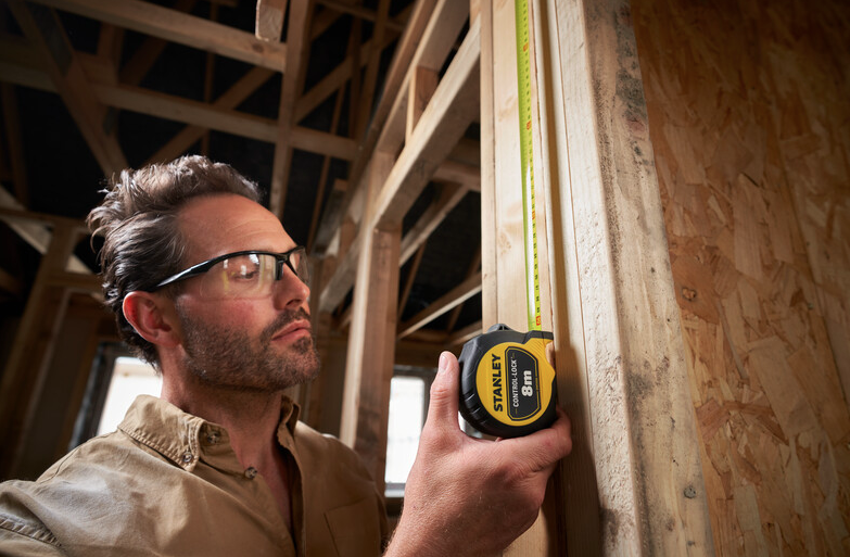 Miara CONTROL LOCK 8 m x 25 mm do precyzyjnych pomiarów, trwała i wygodna w użyciu | STHT37232-0