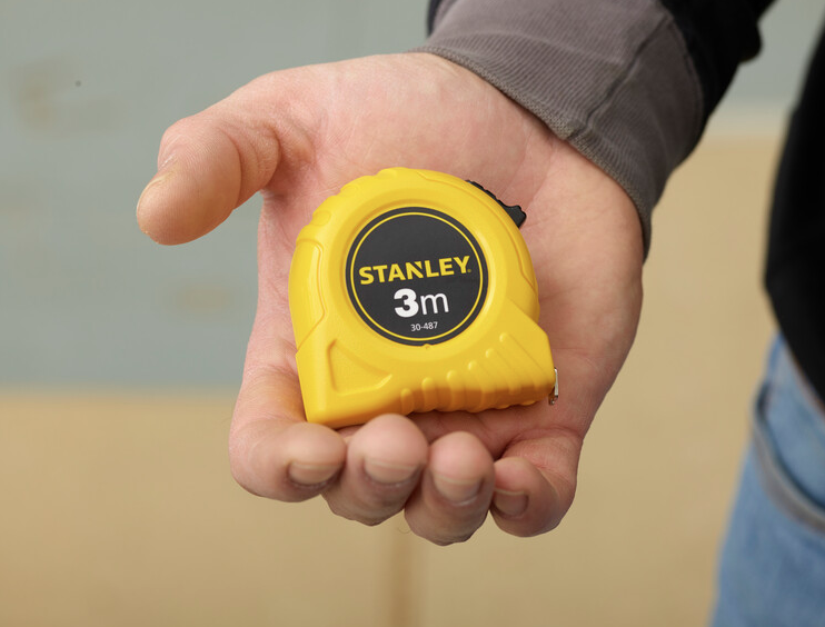 Miara stalowa 3 m x 12,7 mm rwała i wygodna do pomiarów | 1-30-487