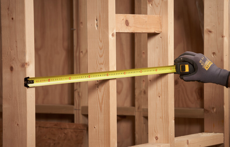 Miara GRIP 5 m x 28 mm do precyzyjnych pomiarów w warsztacie i domu | STHT0-33561