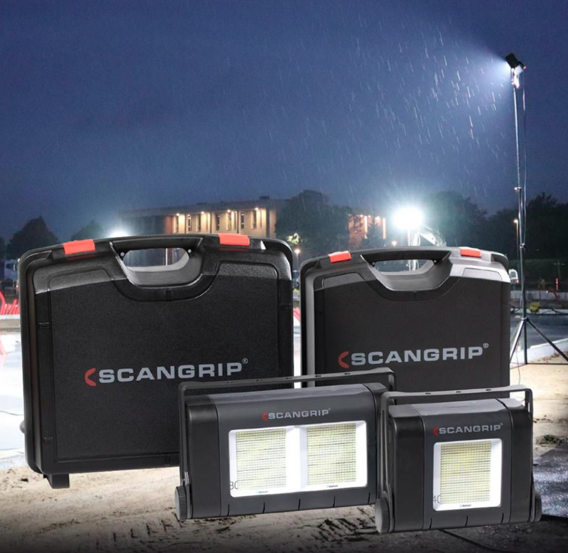Lampa do oświetlania dużych powierzchni 40 000 lm SITE LIGHT 40 z walizką transportową| 49.0389