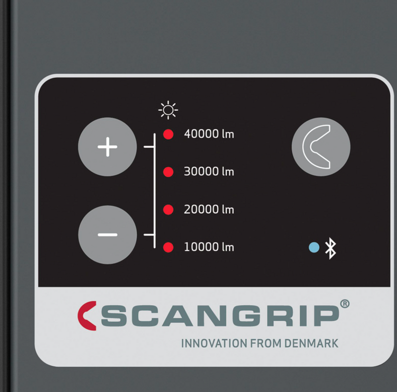 Lampa do oświetlania dużych powierzchni 40 000 lm SITE LIGHT 40 z walizką transportową| 49.0389