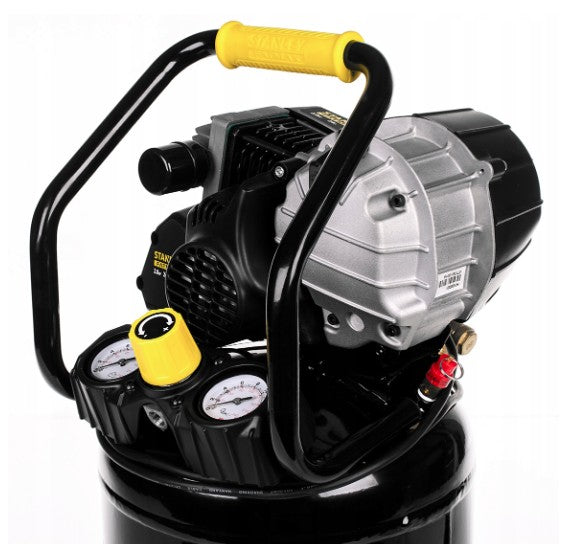 Pionowa sprężarka / kompresor Stanley FatMax 50L 10bar 1,5kW to mocny sprzęt | FMXCM0047E