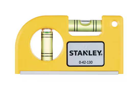 Poziomica kieszonkowa do precyzyjnego poziomowania, praktyczna i kompaktowa | 0-42-130