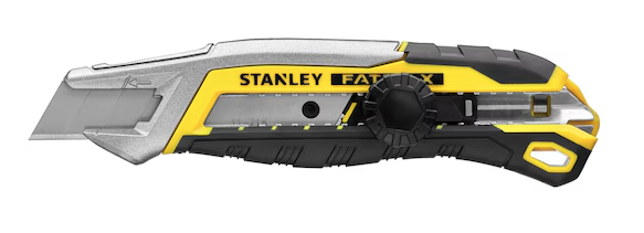 Nóż łamany 18 mm z systemem łamania ostrza i pokrętłem | FMHT10592-0