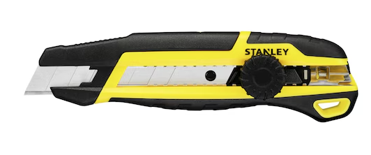 Nóż 18 mm z systemem odłamywania ostrza i pokrętłem | STHT10500-0