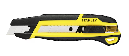 Nóż 18 mm z systemem odłamywania ostrza i suwakiem | STHT10501-0