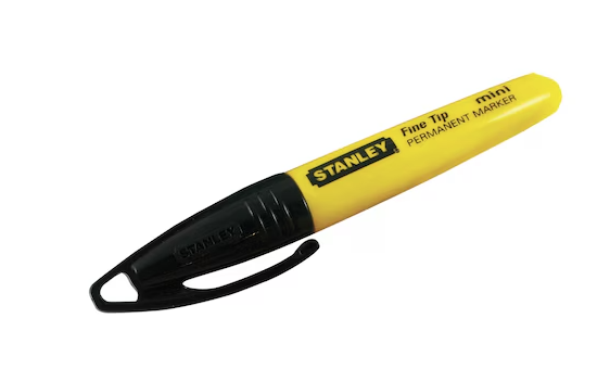 Marker FINE TIP MINI czarny do pisania, rysowania i oznaczania, precyzyjny | 1-47-324