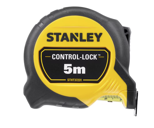 Miara CONTROL LOCK 5 m x 25 mm do precyzyjnych pomiarów, trwała i wygodna w użyciu | STHT37231-0