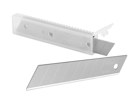 Ostrza łamane FatMax 18 mm 10 sztuk, trwałe i precyzyjne do noży warsztatowych |  2-11-718