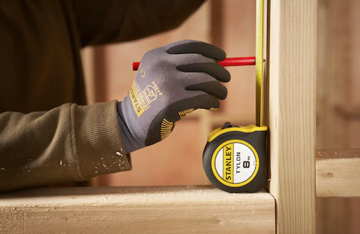 Miara ST Tylon 8 m x 25 mm z tworzywową obudową, trwała i wygodna do pomiarów| 0-30-657