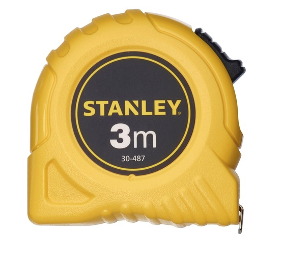 Miara stalowa 3 m x 12,7 mm rwała i wygodna do pomiarów | 1-30-487