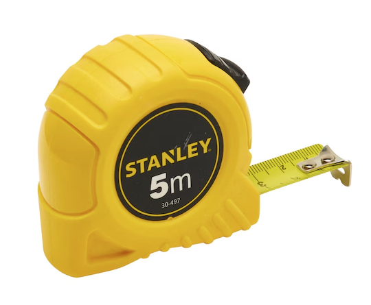 Miara stalowa 5 m x 19 mm trwała i wygodna w użyciu | 0-30-497