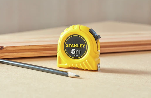 Miara stalowa 5 m x 19 mm trwała i wygodna w użyciu | 0-30-497