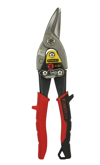 Nożyce FatMax proste lewe do cięcia metalu i materiałów, trwałe i wygodne w użyciu| 2-14-562