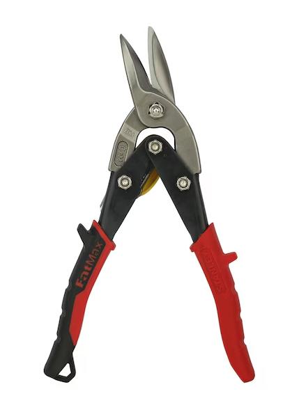 Nożyce FatMax proste lewe do cięcia metalu i materiałów, trwałe i wygodne w użyciu| 2-14-562