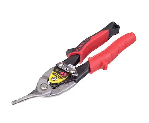 Nożyce FatMax proste lewe do cięcia metalu i materiałów, trwałe i wygodne w użyciu| 2-14-562