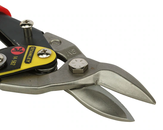 Nożyce FatMax proste lewe do cięcia metalu i materiałów, trwałe i wygodne w użyciu| 2-14-562