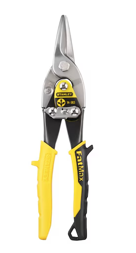 Nożyce FatMax proste do cięcia metalu i materiałów, trwałe i wygodne w użyciu | 2-14-563