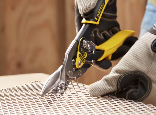 Nożyce FatMax proste do cięcia metalu i materiałów, trwałe i wygodne w użyciu | 2-14-563