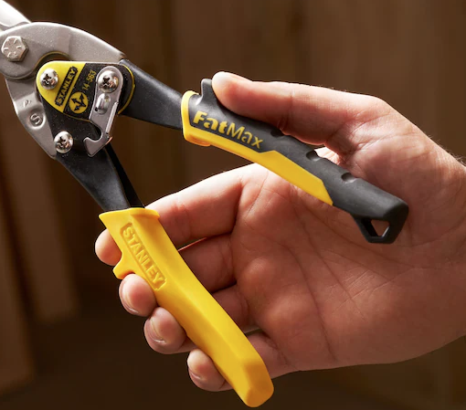 Nożyce FatMax proste do cięcia metalu i materiałów, trwałe i wygodne w użyciu | 2-14-563