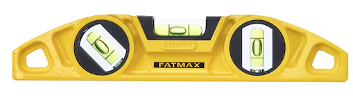 Poziomica FatMax Torpedo Level 3 do precyzyjnego pomiaru poziomu i pionu | 0-43-603