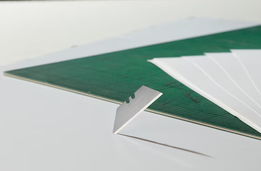 Ostrza trapezowe 1992, 5 sztuk, do nożyków i precyzyjnego cięcia materiałów | 0-11-921