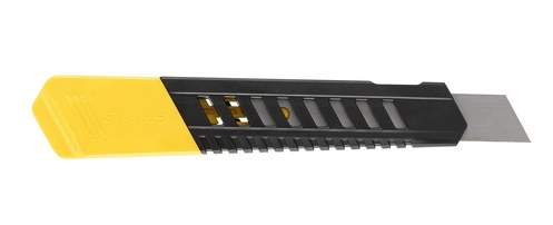 Nożyk łamany 18 mm w obudowie ABS do precyzyjnego cięcia papieru i folii | 1-10-151