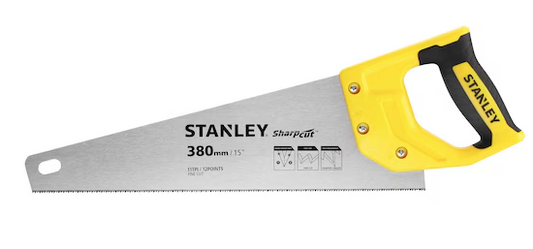 Piła SHARPCUT 11/1" 380 mm do precyzyjnego cięcia drewna i materiałów budowlanych | STHT20369-1