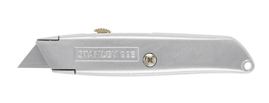 Nóż 99E metalowy luzem z chowanym ostrzem do precyzyjnego cięcia różnych materiałów | 1-10-099