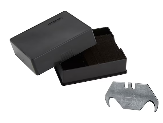 Ostrza hakowe 1996, 100 sztuk, do nożyków i precyzyjnego cięcia materiałów | 1-11-983