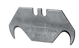 Ostrza hakowe 1996, 100 sztuk, do nożyków i precyzyjnego cięcia materiałów | 1-11-983