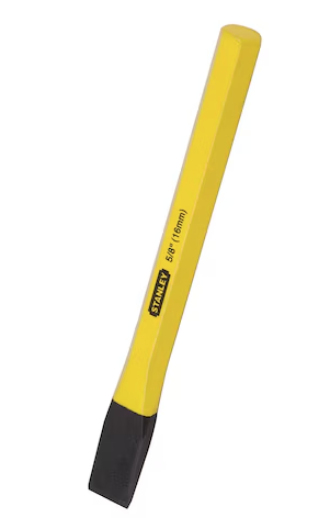 Przecinak ślusarski 16 x 170 mm do precyzyjnego cięcia i obróbki metalu | 4-18-288