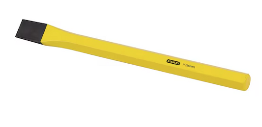 Przecinak ślusarski 25 x 300 mm do precyzyjnego cięcia i obróbki metalu | 4-18-291