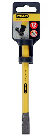 Przecinak ślusarski 12 x 150 mm do precyzyjnego cięcia i obróbki metalu | 4-18-287