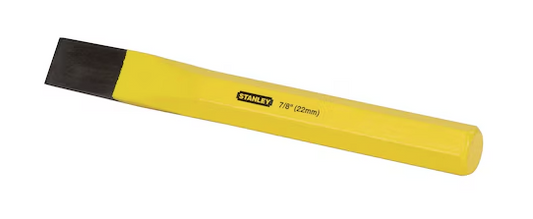 Przecinak ślusarski 22 x 200 mm do precyzyjnego cięcia i obróbki metalu | 4-18-290