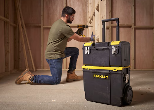 Ruchomy warsztat 3w1 do przechowywania narzędzi i wygodnej pracy w warsztacie | 1-70-326